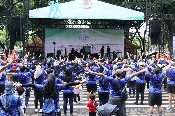 Sukses Digelar, BRI Kembali Jadi Bagian dari Kemeriahan Kafegama Fun Walk 2024