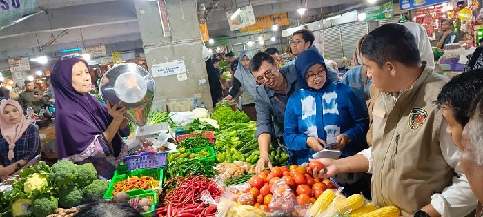 Satgas Pangan Sidak ke Pasar, Stok Bahan Pokok Jelang Nataru Dipastikan Aman