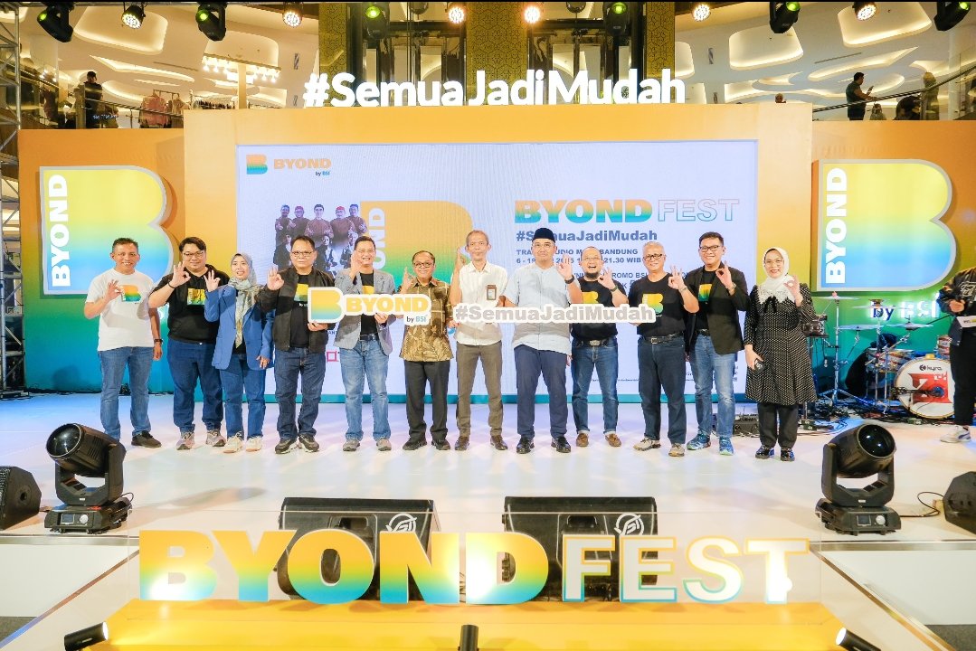 Super Apps BYOND by BSI Rambah Bandung, Gelar Keseruan BYOND Fest Selama Dua Minggu