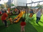 Serunya Bermain di Ruang Terbuka Khusus Anak Kawasan Taman Film, Tamansari, Kota Bandung, Ini Potret Keceriaan Anak Bangsa