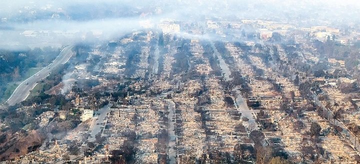 Puluhan Ribu Hektar Area di Los Angeles Hangus, Ini Faktanya