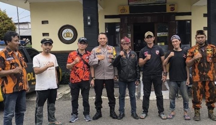 Cegah Konflik, Polsek Jalancagak Polres Subang Kumpulkan Pengurus Ormas