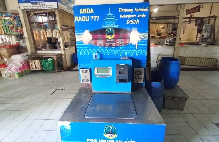 Alat Timbang Digital di Pasar Tradisional Terbengkalai dan Jarang Digunakan, Ini Penampakannya