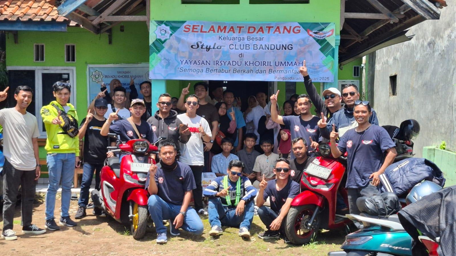 Stylo Club Bandung Gelar Family Gathering di Pangandaran