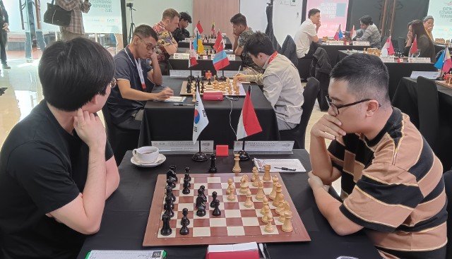 IM Yoseph Taher Moncer di Babak Keenam dan Ketujuh Indonesian GM Tournament