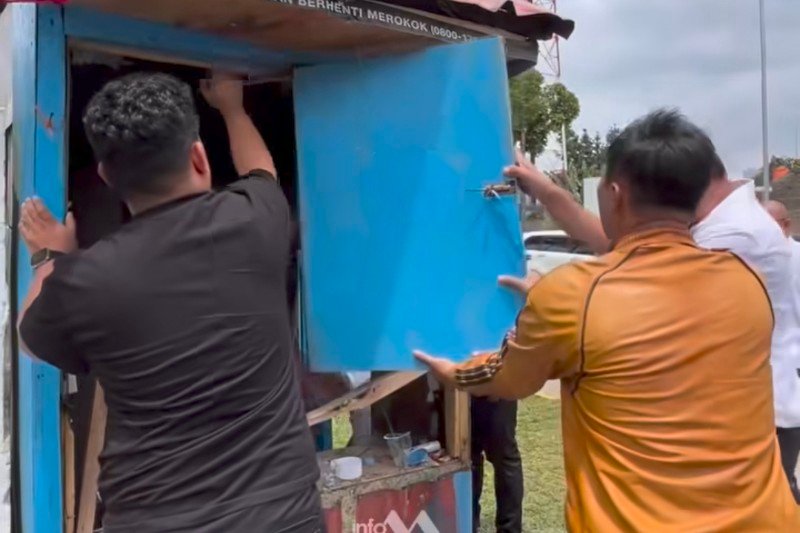 Warung Penjual Obat-obatan Terlarang di Lembang Dibongkar Petugas