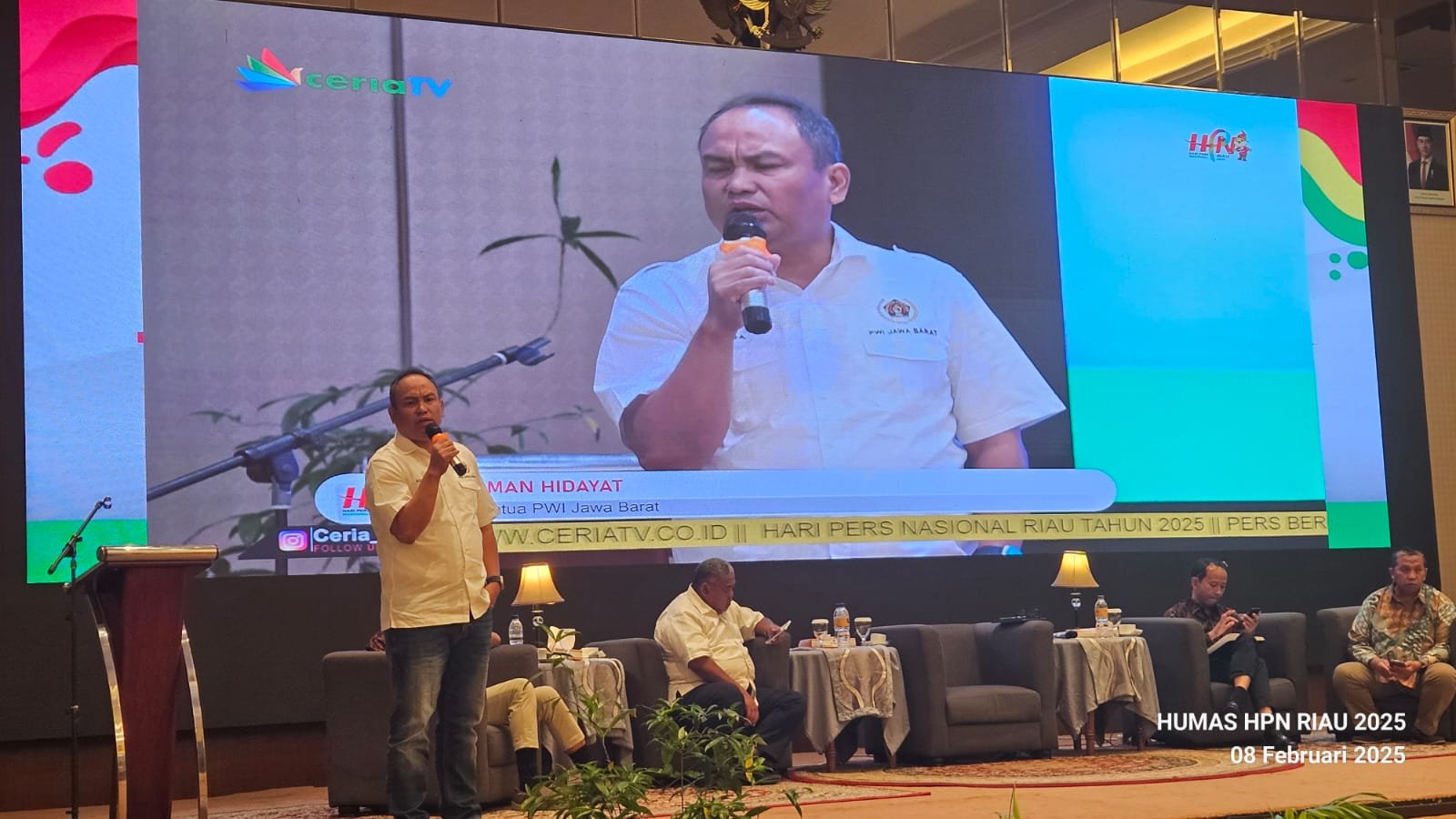 HPN 2025 Riau Gelar Sarahsehan Nasional Bertajuk ‘Preservasi Jurnalisme Sebagai Pilar Demokrasi Digital’