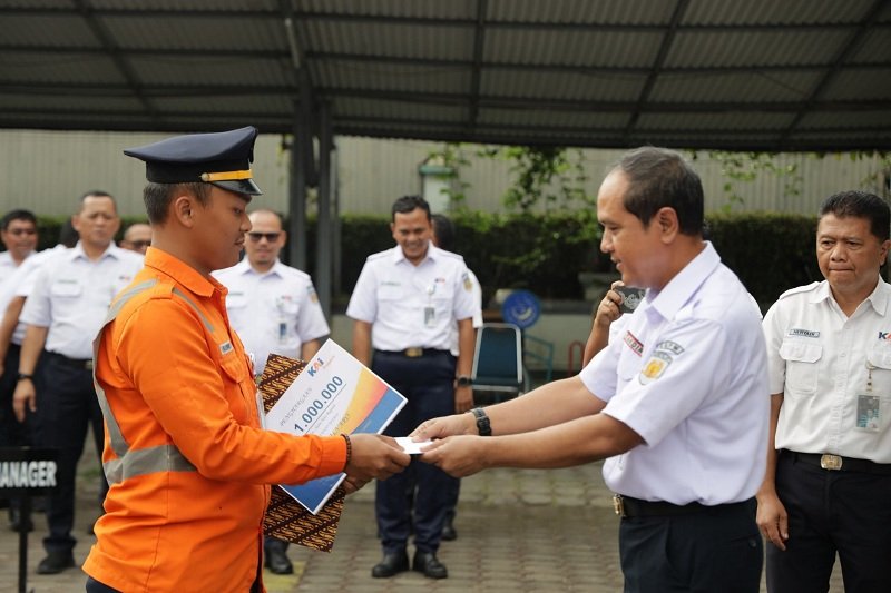 Aksi Heroik PJL KAI Properti Gagalkan Pencurian Rel