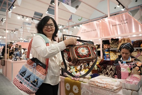 Lewat UMKM EXPO(RT) BRI Buka Jalan Pengusaha UMKM Rajut Tembus Pasar Ekspor