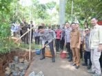 Peletakan Batu Pertama Pembangunan Polsek Arjasari Polresta Bandung
