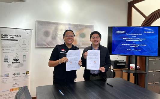 Jajaki Kerjasama di Bidang IoT dan AI untuk Menunjang Litbang Waste-to-Material