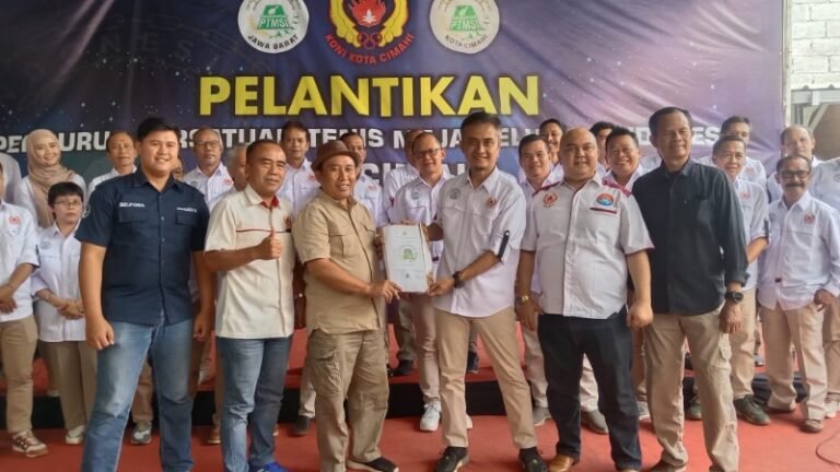 Pengurus PTMSI Kota Cimahi Resmi Dilantik, Targetkan Prestasi Gemilang di Porprov Jabar XV 2026