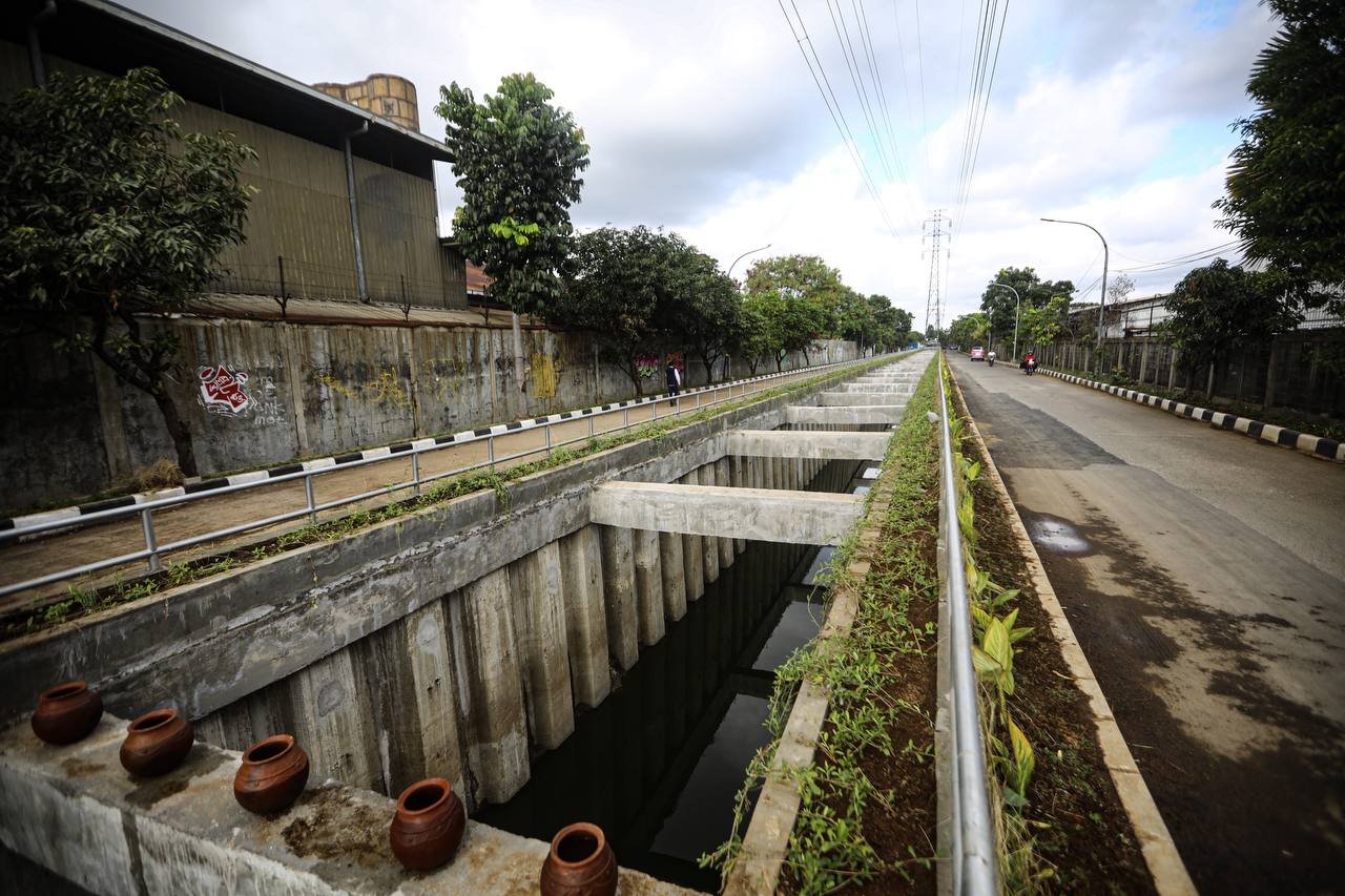 Kolam Retensi Infrastruktur Pengendalian Banjir Berkelanjutan