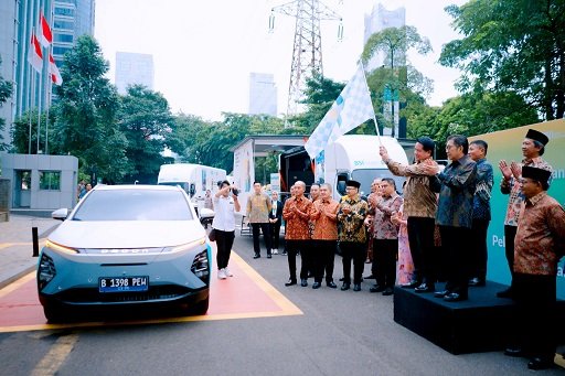 Dukung Implementasi ESG, BSI Luncurkan Mobil Operasional Listrik dan Digital Carbon Tracking pada Milad ke-4