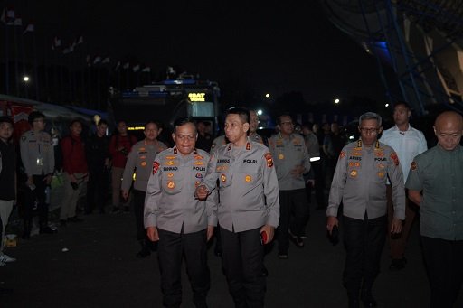 Kapolda Jabar Pimpin Pengamanan Sepak Bola PSSI BRI Liga 1 antara Persib Bandung vs PSM Makassar