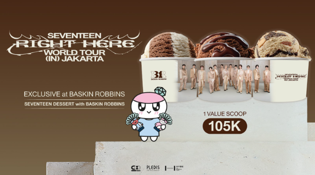 Baskin-Robbins Luncurkan Sleeve Es Krim Bertema SEVENTEEN, Hadirkan Sensasi Baru bagi Penggemar di Indonesia