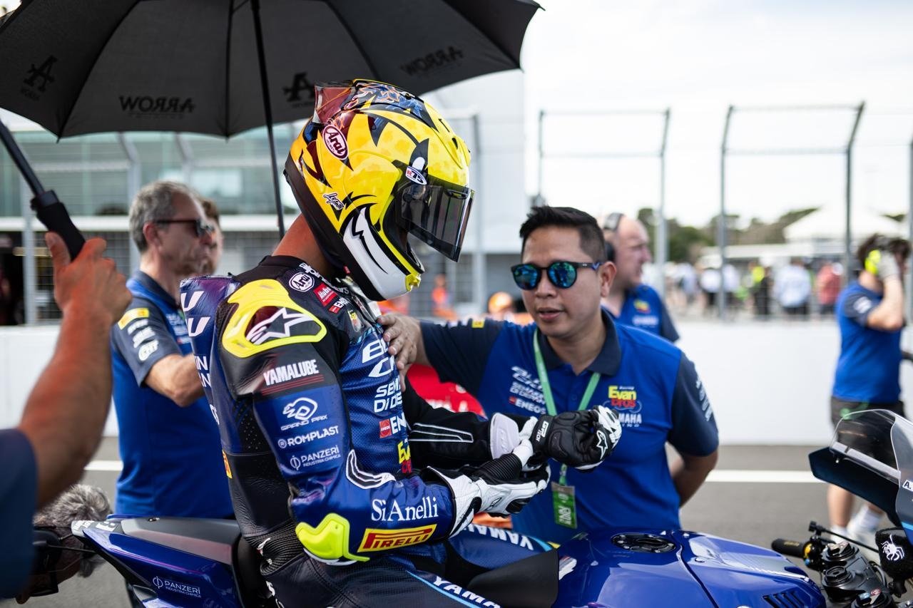 Aldi Satya Mahendra El’ Dablek Raih Poin Perdana di Kejuaraan Dunia World Supersport
