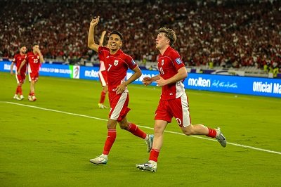 Timnas Indonesia 1 vs Bahrain 0, Skuad Garuda Jaga Peluang