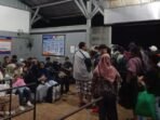 Banjir di Petak Jalan Cibeber – Cianjur, Perjalanan KA Siliwangi Cuma Sampai Stasiun Cibeber