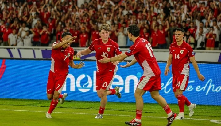 1 Indonesia vs Bahrain 0, Skuad Garuda Jaga Asa Lolos Piala Dunia