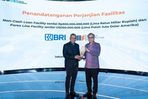 Dukung Pembangunan Sektor Infrastruktur Tanah Air, BRI Berikan Fasilitas Kredit kepada Indonesia Infrastructure Finance (IIF)