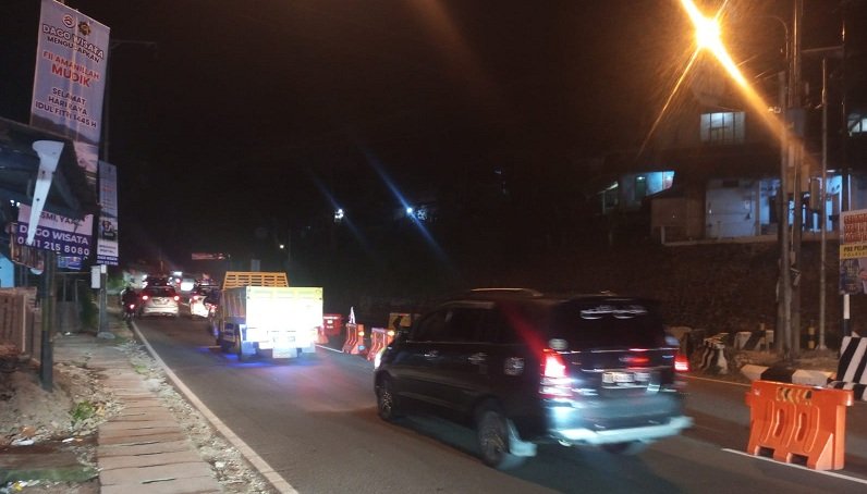 Dishub Kabupaten Bandung Pastikan Pencahayaan Jalur Mudik Cijapati Aman
