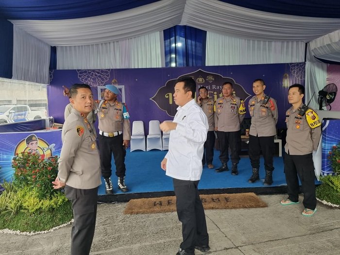 Deputi IV Kemenko Polhukam Tinjau Pos Terpadu Operasi Ketupat 2025 di Cileunyi