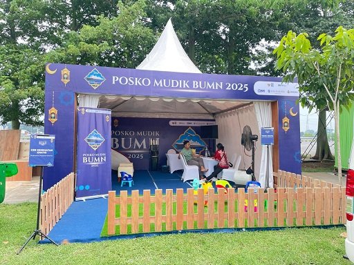 Dukung Kelancaran Mudik Lebaran 2025, BRI Bangun Posko Mudik BUMN di Bandara dan Rest Area Jalan Tol
