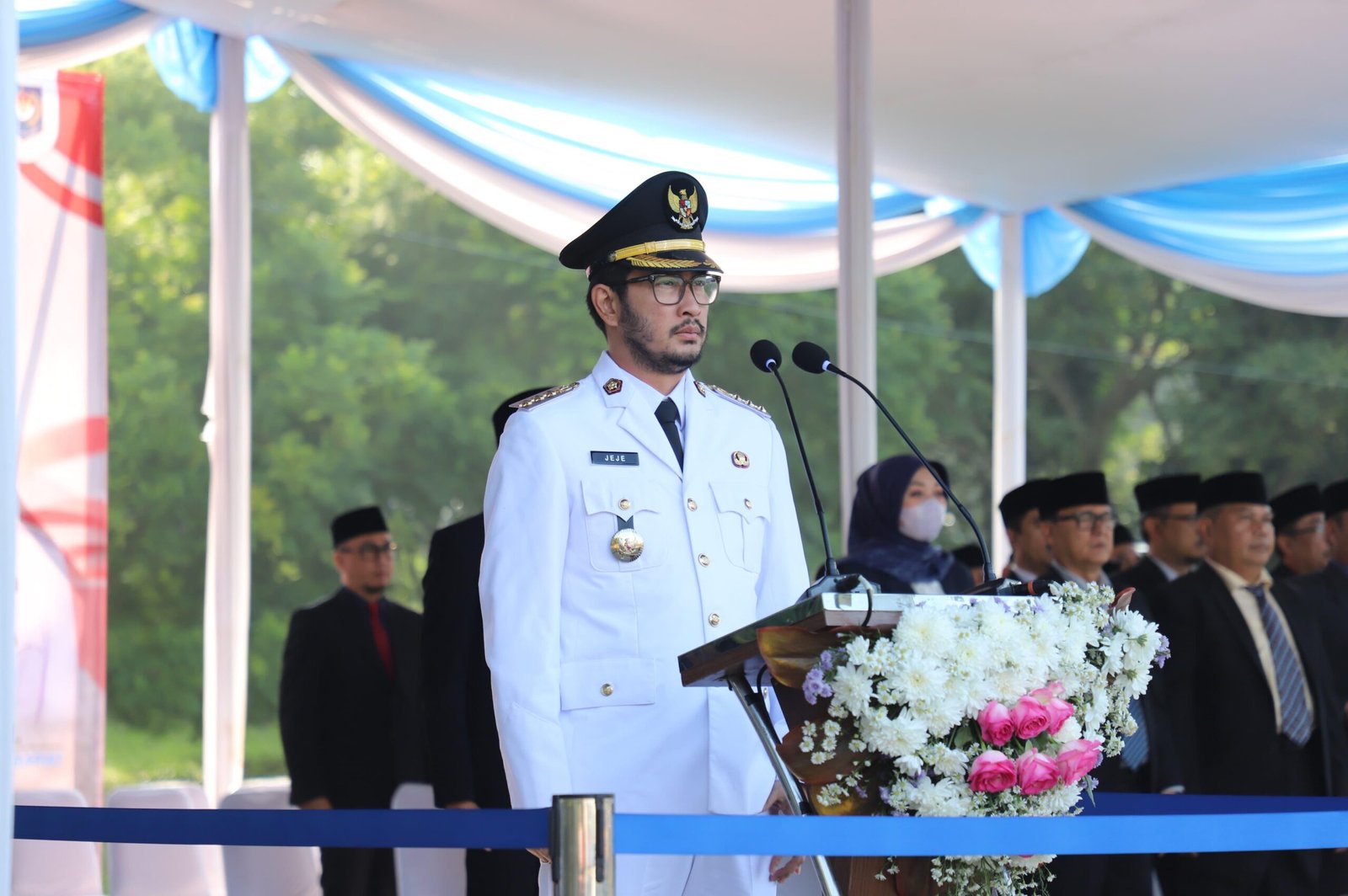 Peringati OTDA Tingkat Kabupaten Bandung Barat, Jeje Ritchie Ismail: Mari Berkolaborasi Memberikan yang Terbaik