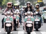 Rayakan Hari Kartini Bareng-Bareng! Ratusan Pengendara Wanita Riding Bareng Pakai Grand Filano Hybrid dengan Outfit Kebaya