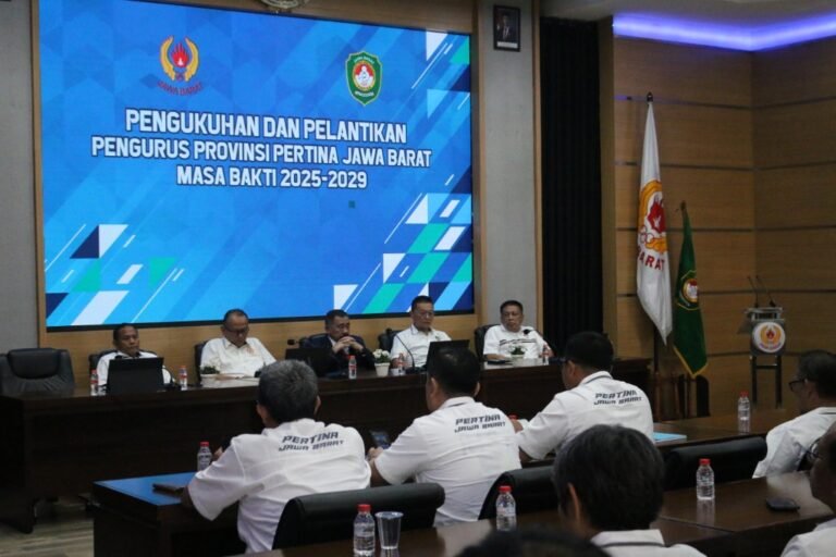 Pertina Jabar Siap Tancap Gas Usai Dilantik, Incar Medali di SEA Games 2025