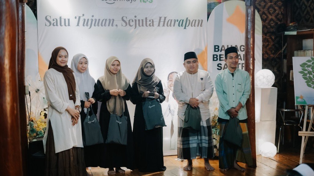 Milad ke-2, Cottonways Tumbuh Sebagai Jembatan Kebaikan Bersama Santri Darul Huda 