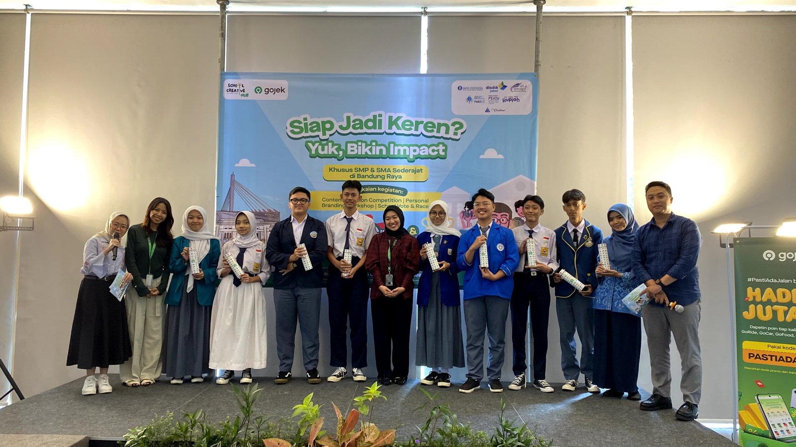 Inisiasi School Creative Hub, Gojek Gandeng 40 Ribu Pelajar Majukan Pariwisata Lokal