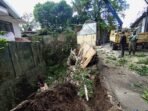 Kirmir Sungai Citepus Jalan Djunjunan Kota Bandung Ambruk