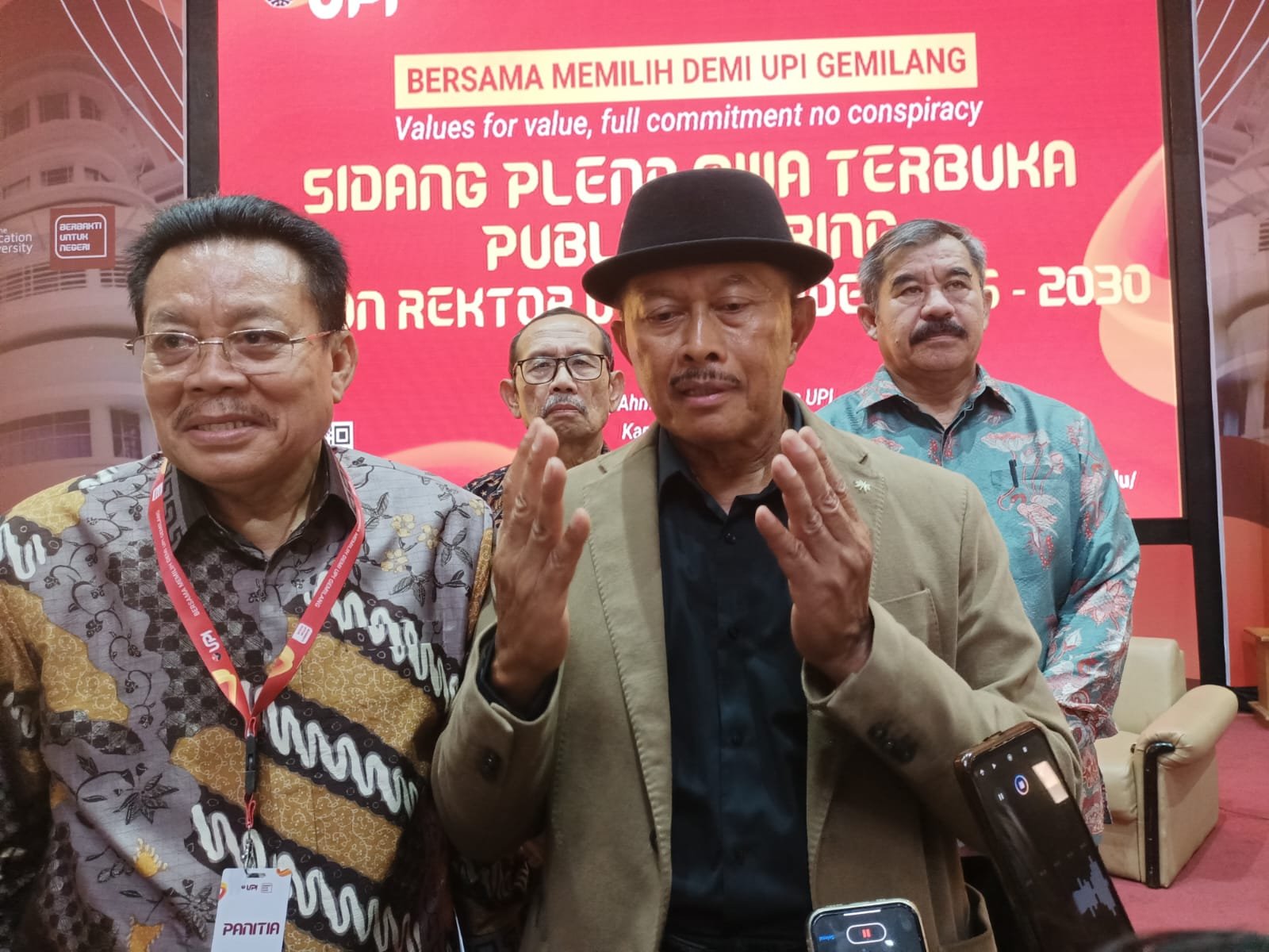 Public Hearing Tiga Calon Rektor UPI: Paparkan Gagasan Pengembangan Kampus 2030