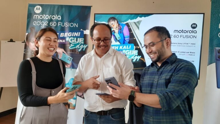 Motorola Hadirkan Gaya dan Teknologi Lewat edge 60 FUSION