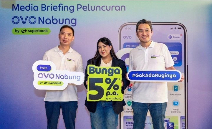OVO dan Superbank Luncurkan OVO Nabung by Superbank:Inovasi Rek-Wallet Terintegrasi untuk Dorong Inklusi Keuangan Digital di Indonesia