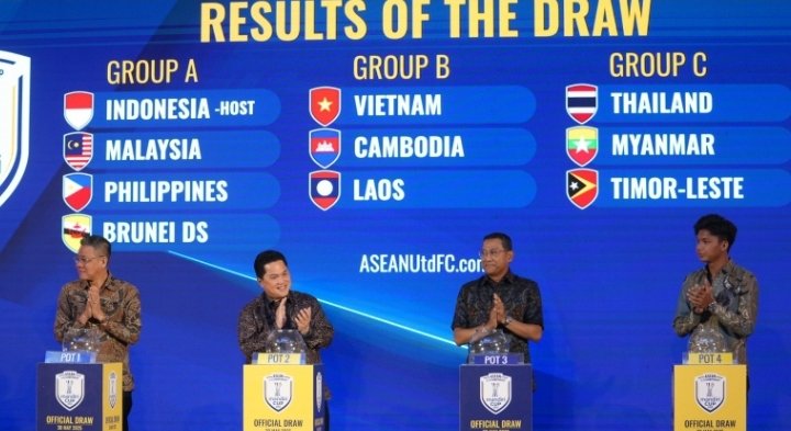 Tergabung di Grup A, Timnas Indonesia Siap Berjuang di ASEAN U-23 Championship Mandiri Cup 2025