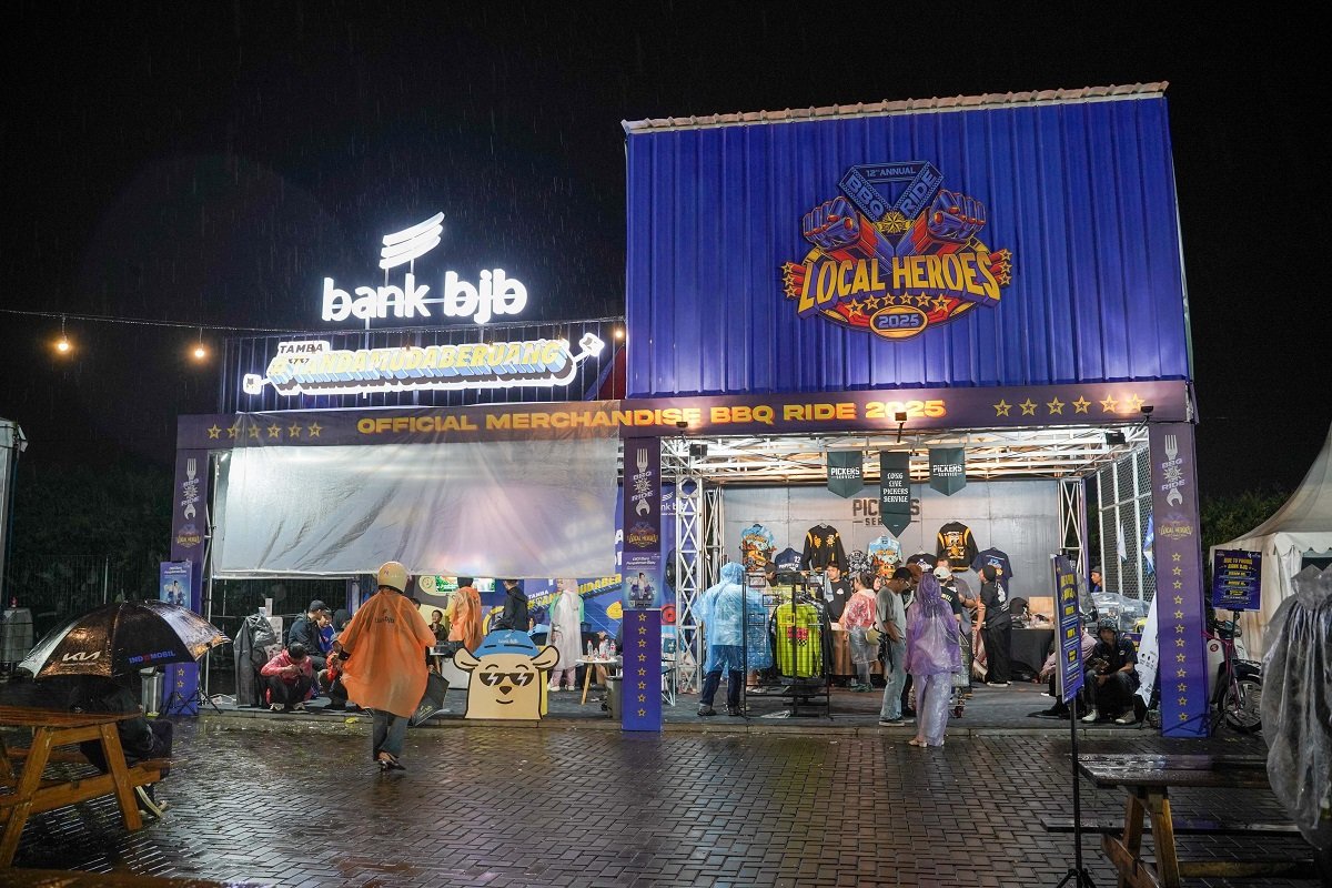 Didukung bank bjb, Gelaran BBQ Ride 2025 Bertema Local Heroes Sukses Digelar