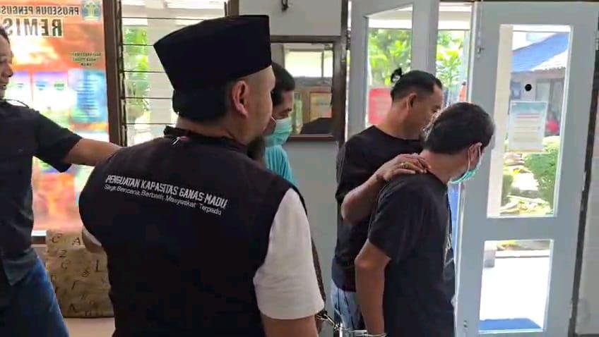 Polres Subang Serahkan Dua Tersangka  dan Barang Bukti Kasus Narkotika 5,07 Kg ke Kejaksaan Negeri Subang