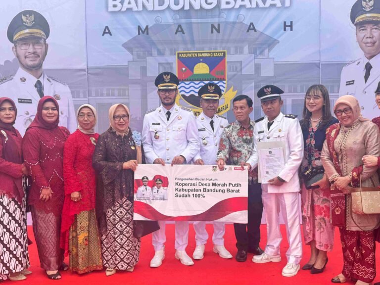 Pengesahan Badan Hukum Koperasi Desa Merah Putih di Bandung Barat Rampung, Jeje Ritchie Ismail: Alhamdulillah Sudah 100 Persen