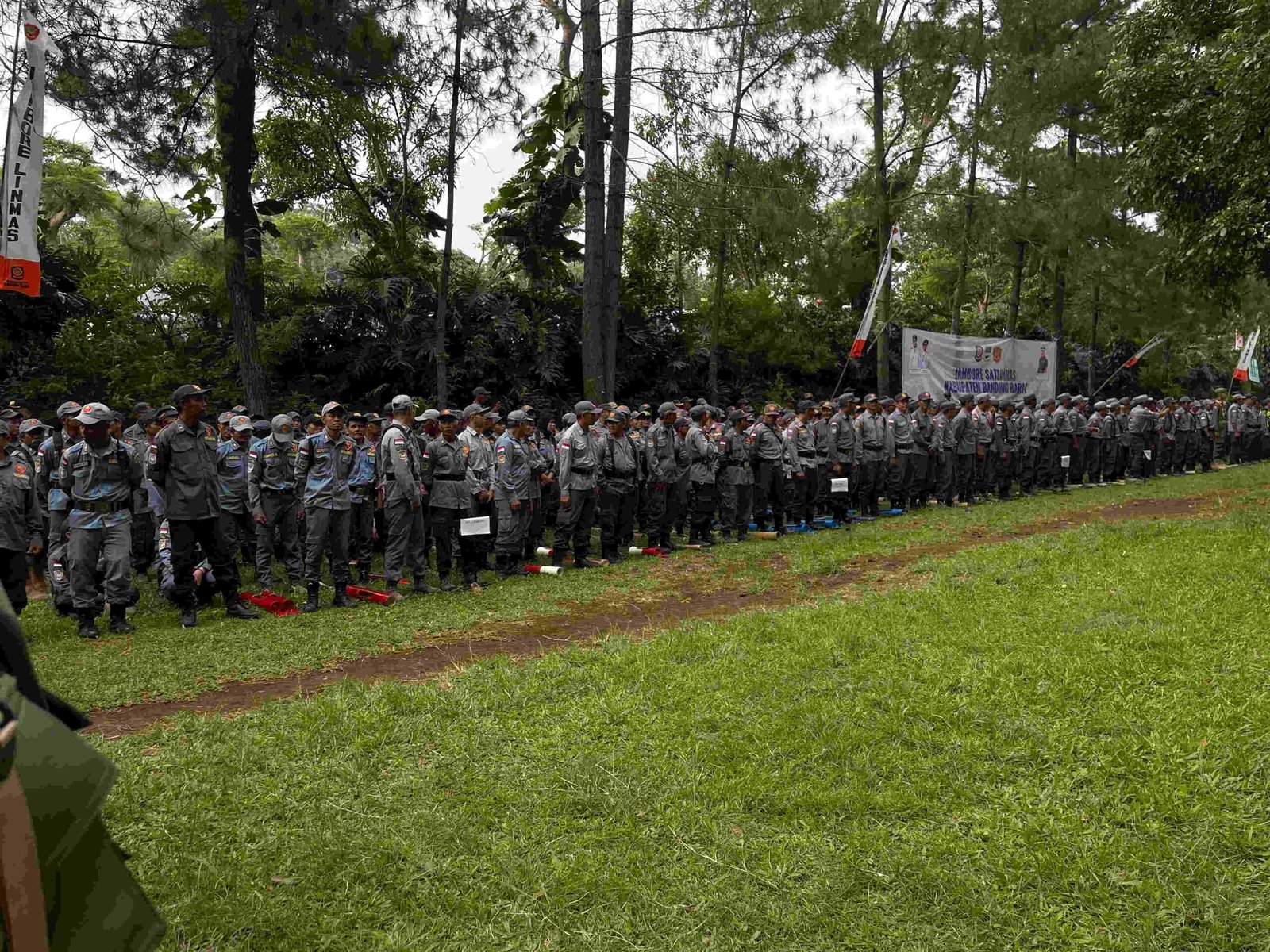 Ratusan Anggota Linmas di Kabupaten Bandung Barat Antusias Ikuti Jambore, Wabup Bandung Barat: Peran Linmas Penting
