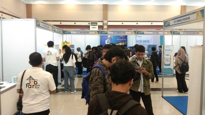Serapan Tinggi Job Fair Digital Bandung, Warga Lokal Masih Jadi Penonton