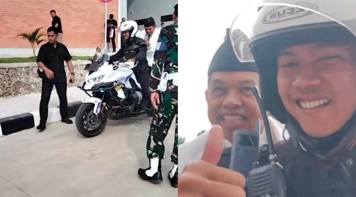 Gubernur Jawa Barat Dedi Mulyadi Tinggalkan Mobil Mewah, Pilih Naik Motor Patwal Demi Bertemu Presiden Prabowo