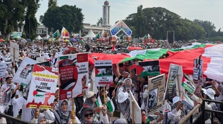 Solidaritas untuk Palestina Menggema di Subang, Kumpulkan Rp1,1 Miliar Untuk Bantuan Kemanusiaan