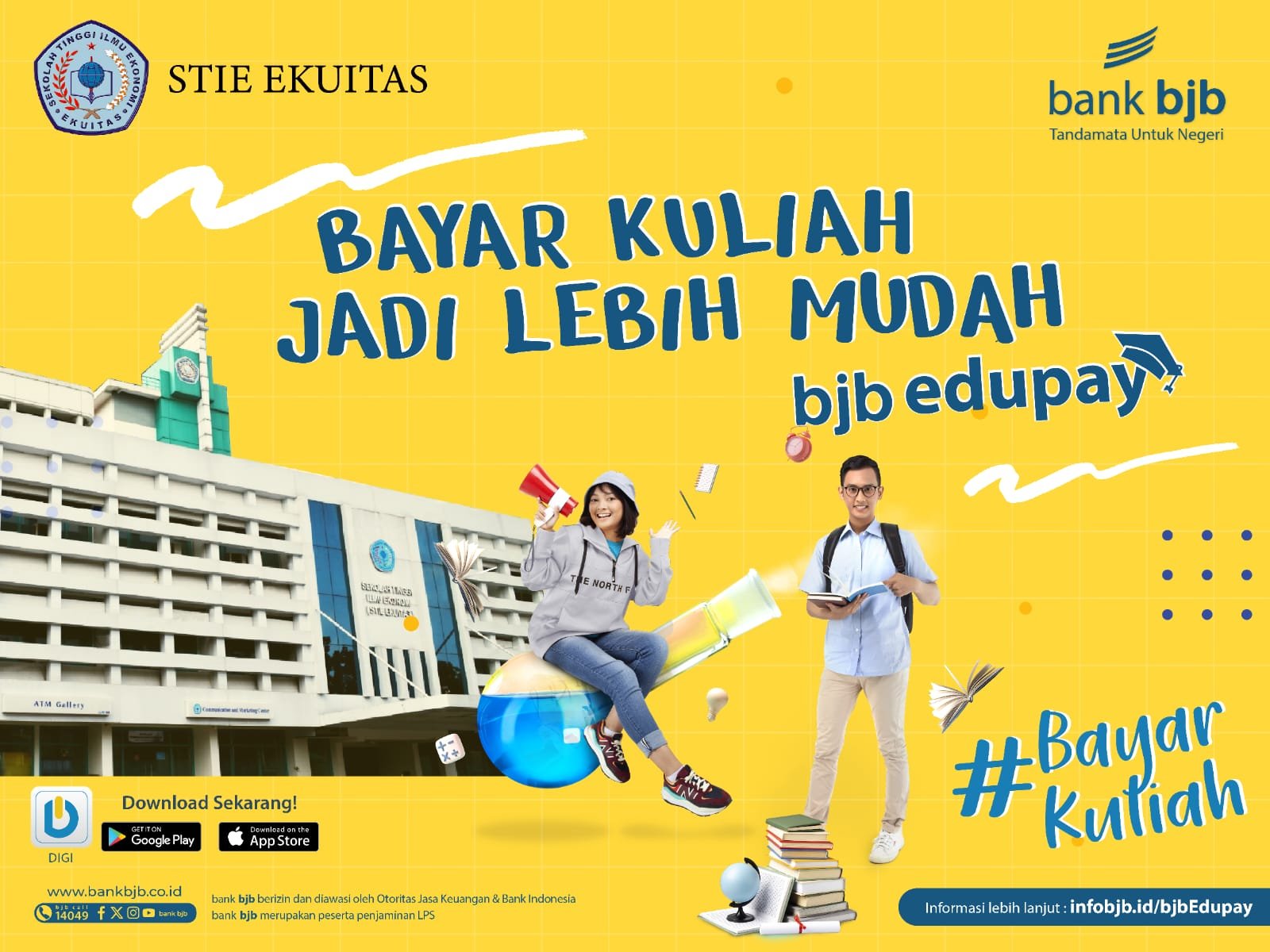 STIE Ekuitas Bandung Buka Pendaftaran Mahasiswa Baru Gelombang II Tahun Ajaran 2025/2026