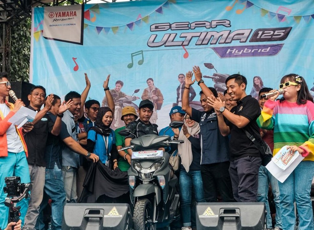 Yamaha Resmi Luncurkan Gear Ultima 125 Hybrid di Cirebon, Hadirkan Inovasi Teknologi Hybrid untuk Gaya Hidup Aktif