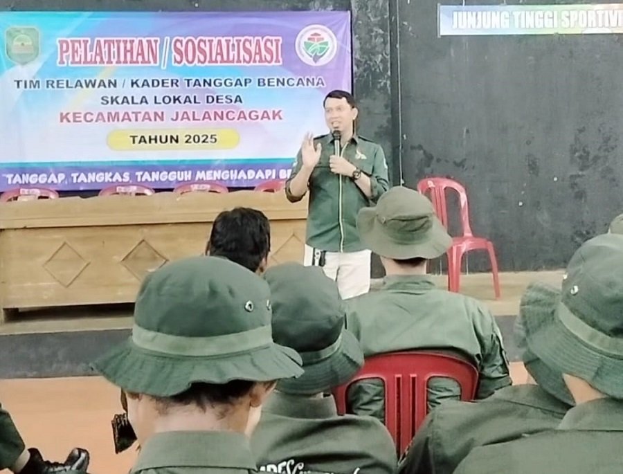 Lima Desa di Kecamatan Jalancagak Subang Gelar Pelatihan Kebencanaan