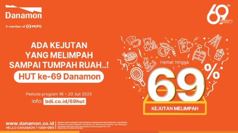 Danamon Rayakan HUT ke-69 dengan Semangat Tumbuh Bersama, Maju Bersama