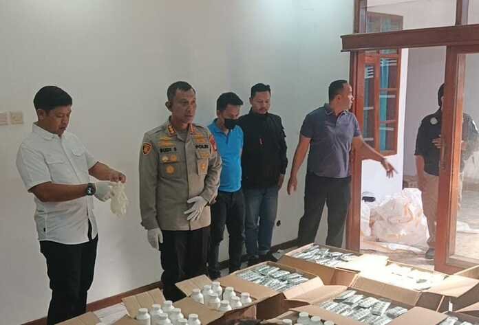 Polrestabes Bandung Bongkar Jaringan Obat Keras, 1,4 Juta Butir Diamankan